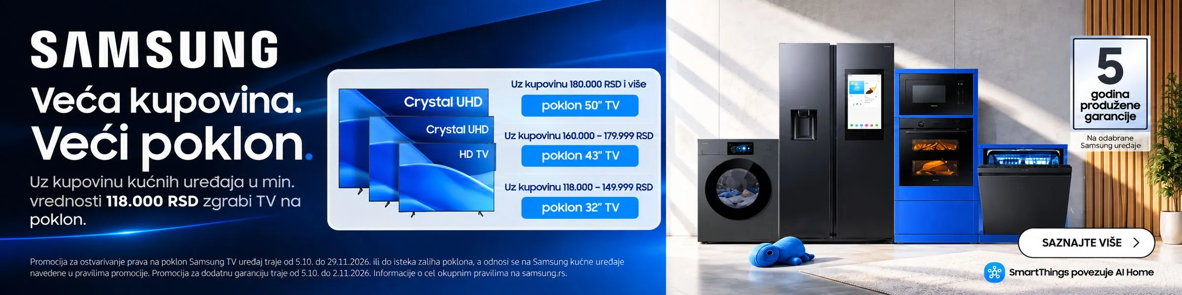 '' Buy more. Watch bigger'' - Samsung promocija